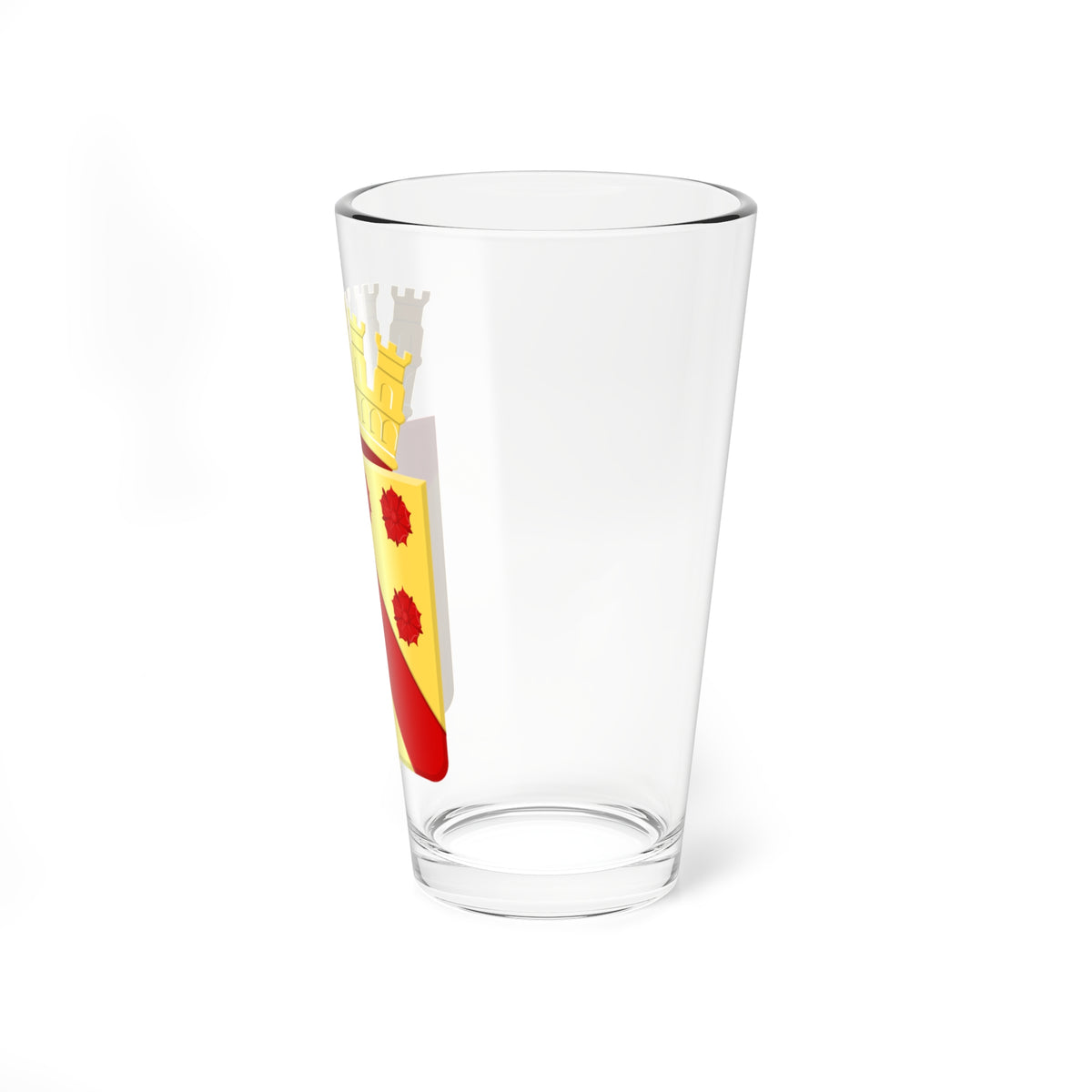 Wervik wapen (Belgium) (Coat of Arms) Pint Glass 16oz