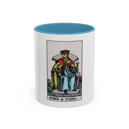 The King of Cups (Tarot Card) Accent Coffee Mug