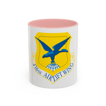 436th Airlift Wing (U.S. Air Force) Accent Coffee Mug