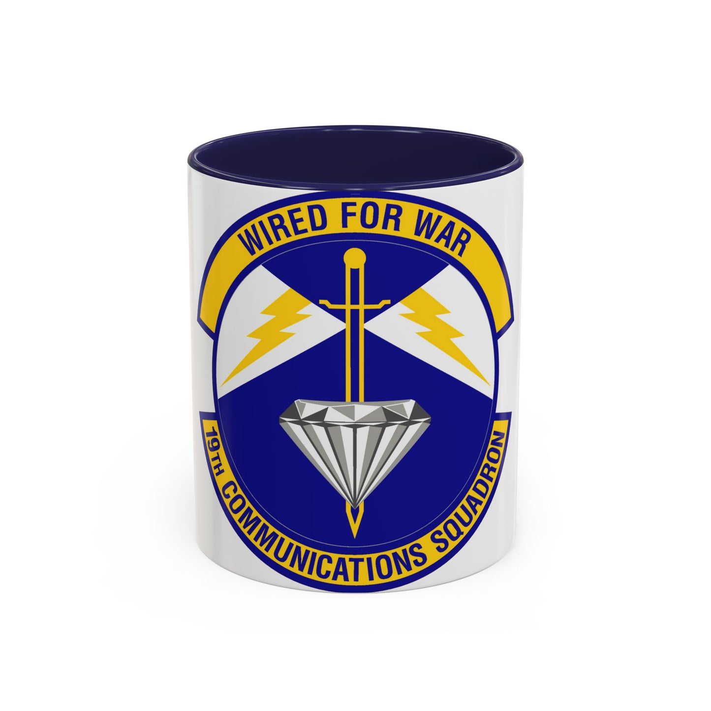 19th Communications Squadron (U.S. Air Force) Accent Coffee Mug