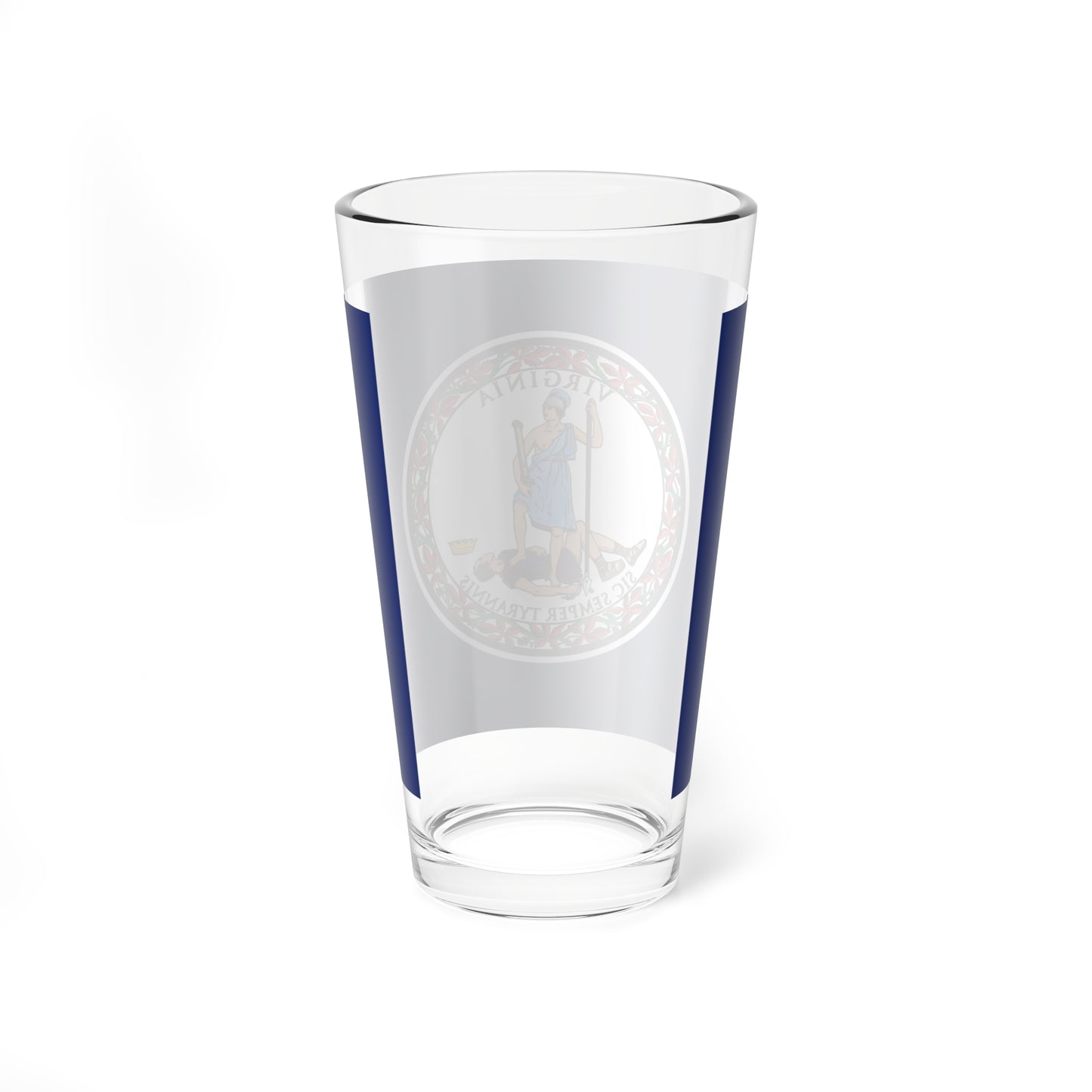Flag of Virginia (United States) Pint Glass 16oz