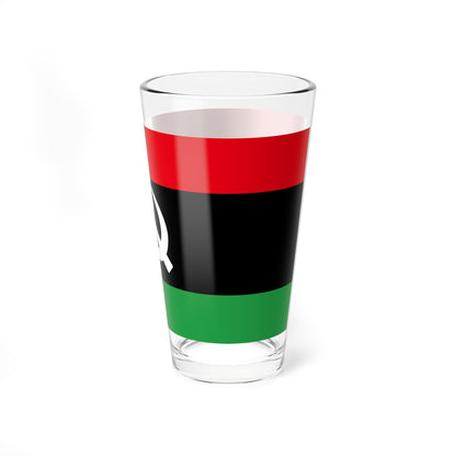 Flag of Libya Red Alert 2 (Libya) Pint Glass 16oz