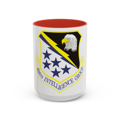 694th Intelligence Group (U.S. Air Force) Accent Coffee Mug