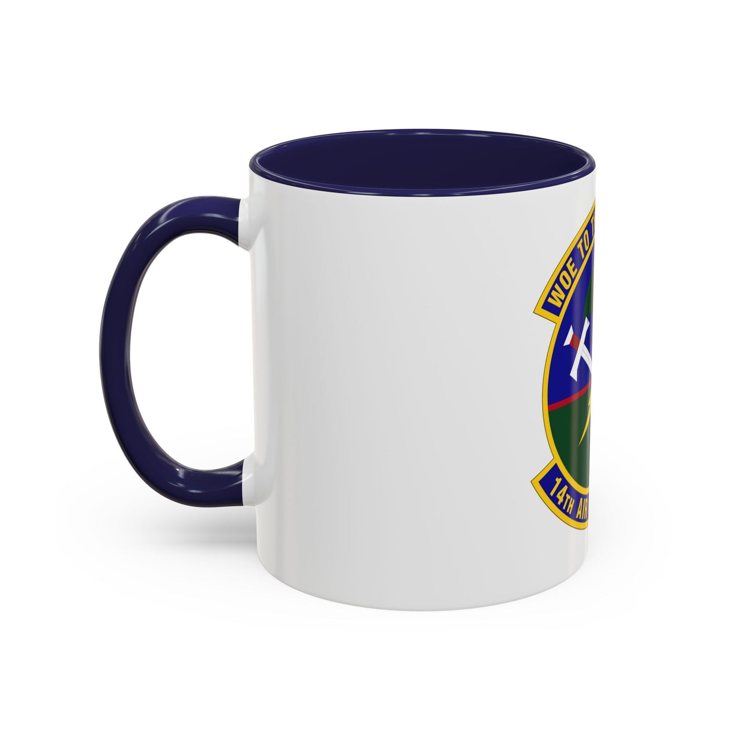 14 Air Support Operations Squadron ACC (U.S. Air Force) Accent Coffee Mug