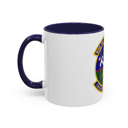 14 Air Support Operations Squadron ACC (U.S. Air Force) Accent Coffee Mug