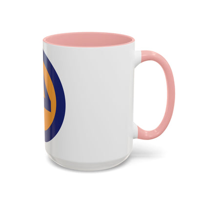 44 INF DIV SSI (U.S. Army) Accent Coffee Mug