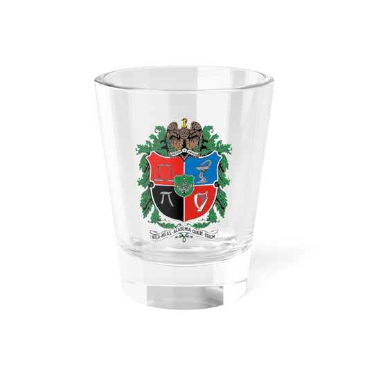 Escudo Universidad Nacional de Colombia (Colombia) (Coat of Arms) Shot Glass 1.5oz