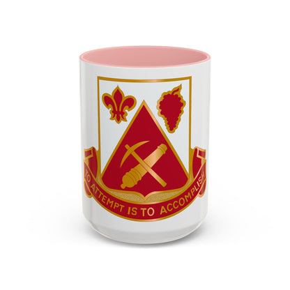 231 Engineer Combat Battalion (U.S. Army) Accent Coffee Mug