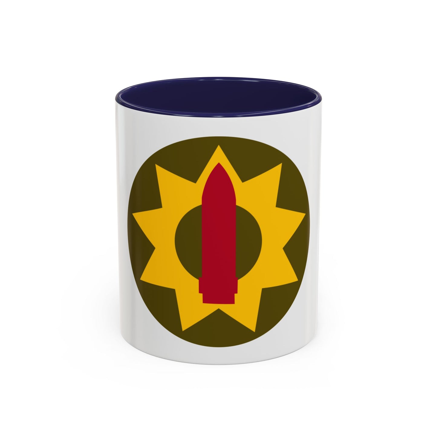 Pacific Coastal Frontier (U.S. Army) Accent Coffee Mug