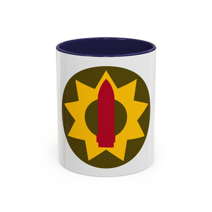 Pacific Coastal Frontier (U.S. Army) Accent Coffee Mug