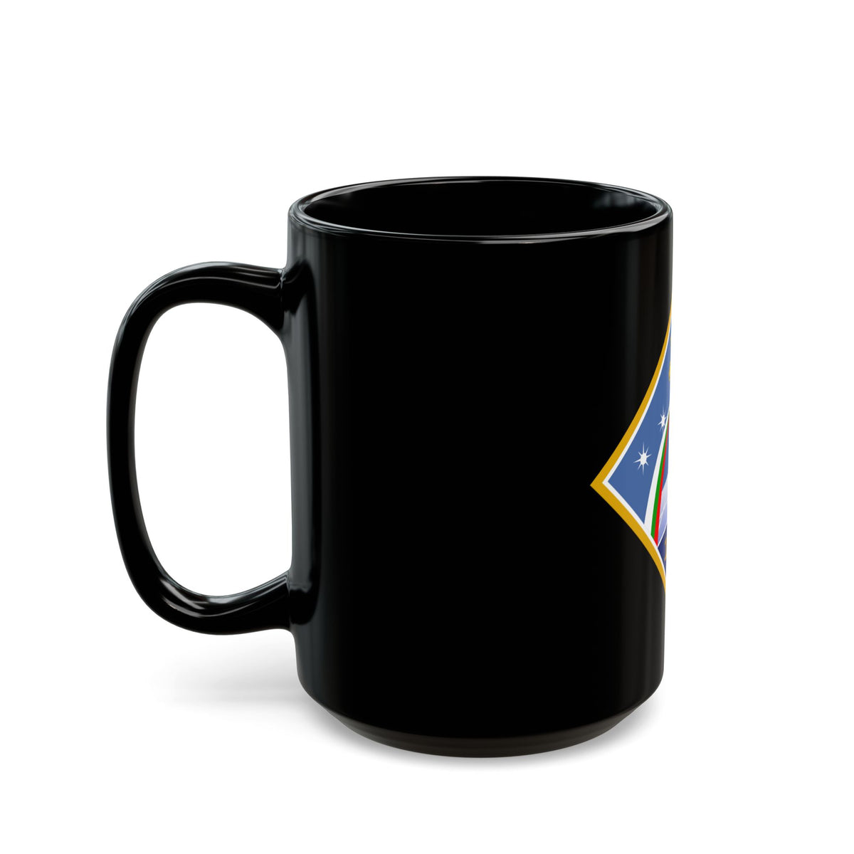 Soyuz TM-5 (Soyuz Programme) Black Coffee Mug