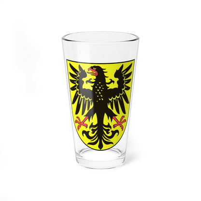 DEU Bad Gottleuba COA (Germany) (Coat of Arms) Pint Glass 16oz