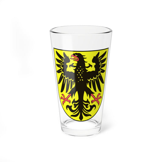 DEU Bad Gottleuba COA (Germany) (Coat of Arms) Pint Glass 16oz