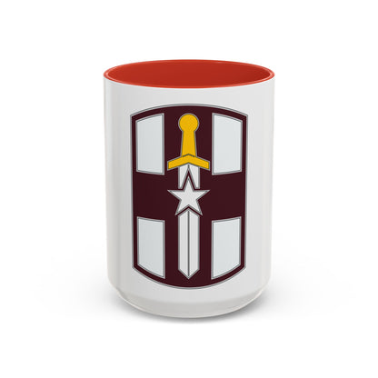 807 Medical Brigade 3 (U.S. Army) Accent Coffee Mug