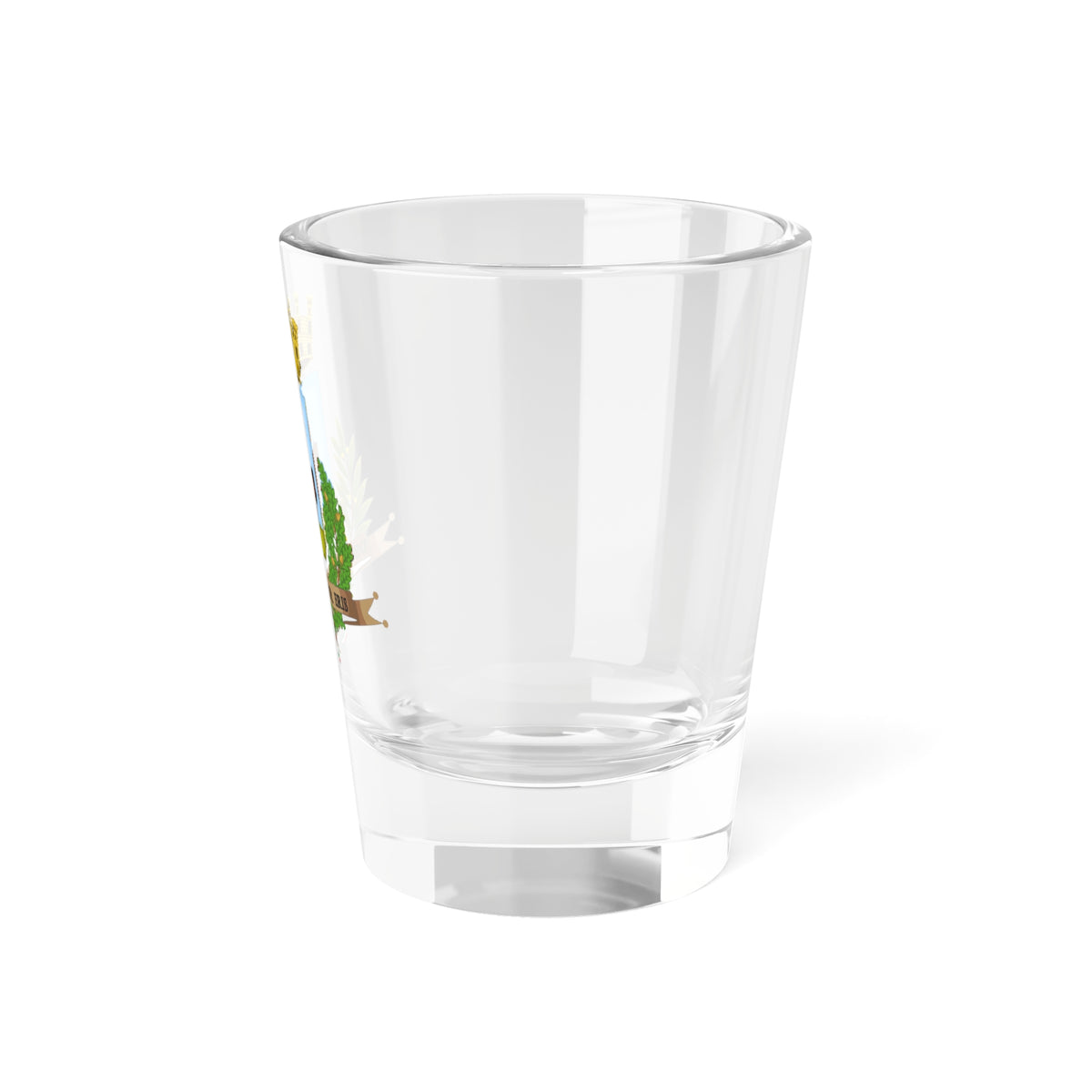 Borgo San Dalmazzo-Stemma versione di ashoppio (Italy) (Coat of Arms) Shot Glass 1.5oz
