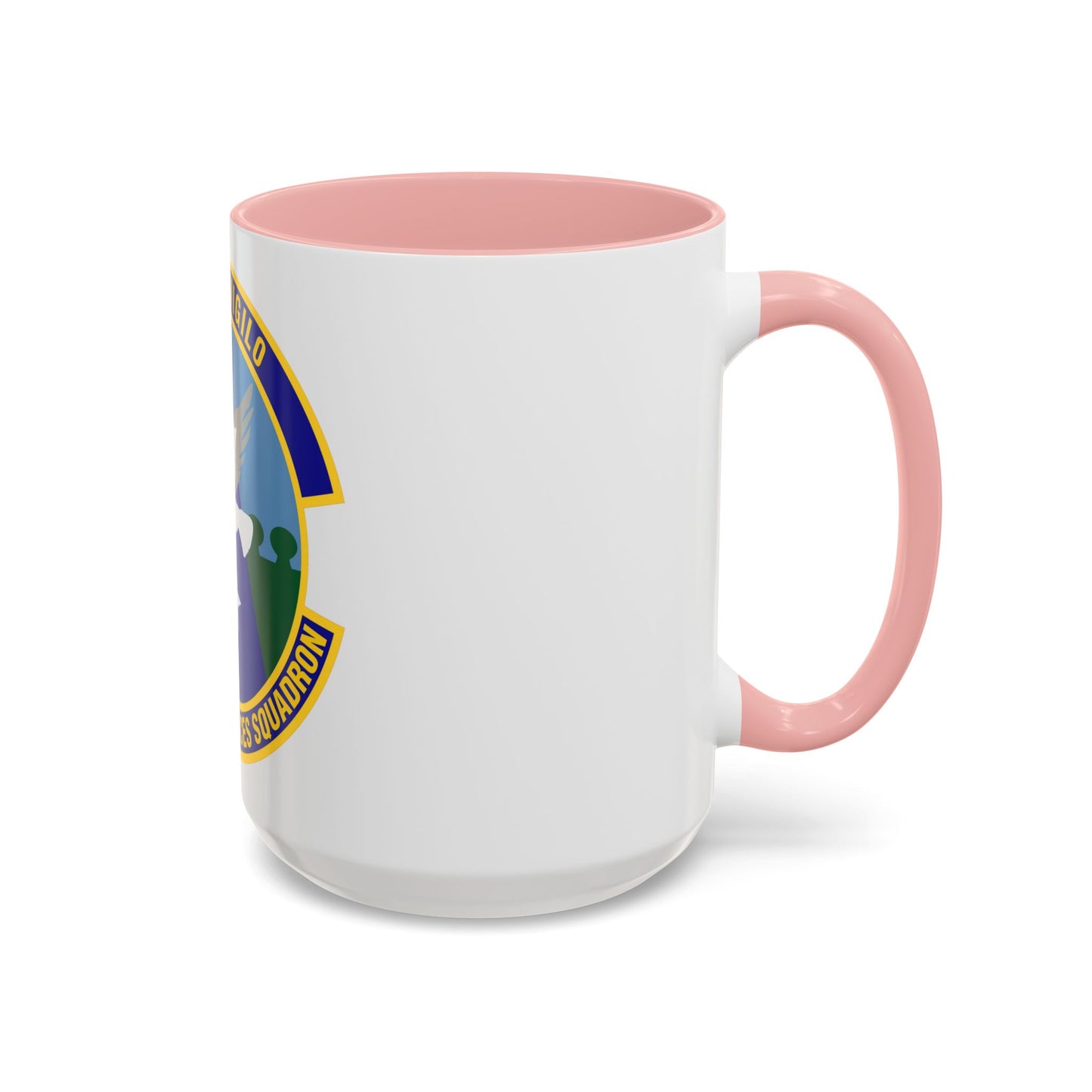 87 Security Forces Squadron AMC (U.S. Air Force) Accent Coffee Mug