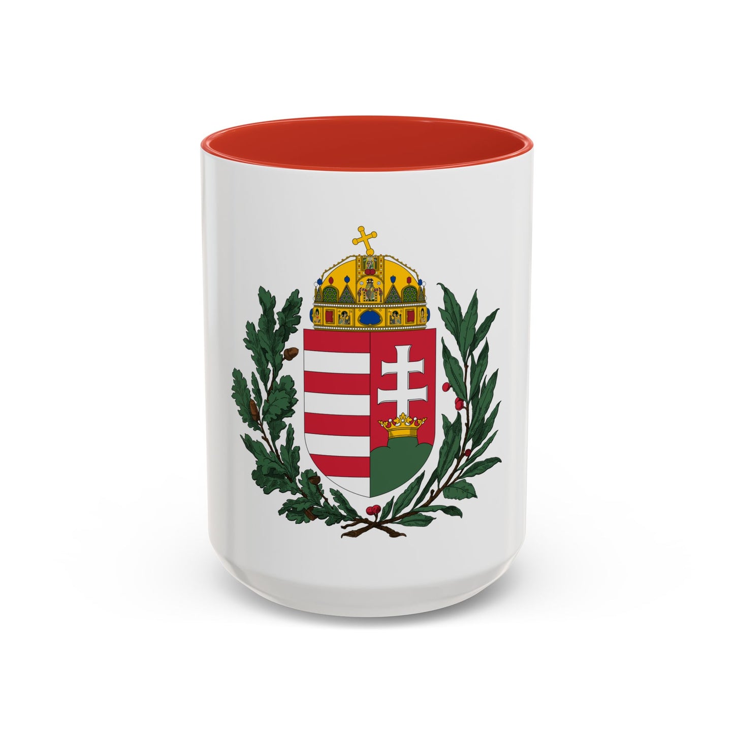 Coat of arms of Hungary (1896-1915) 2 - Accent Coffee Mug