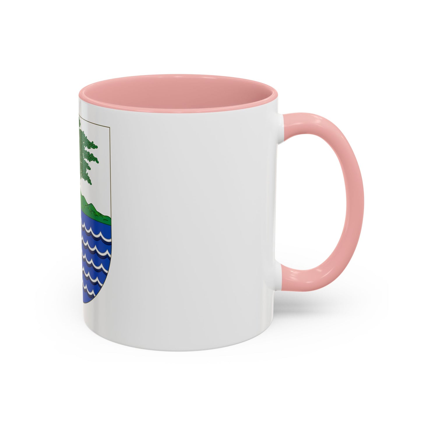 Coat of Arms of the Portuguese and Spanish Guinea - Accent Coffee Mug