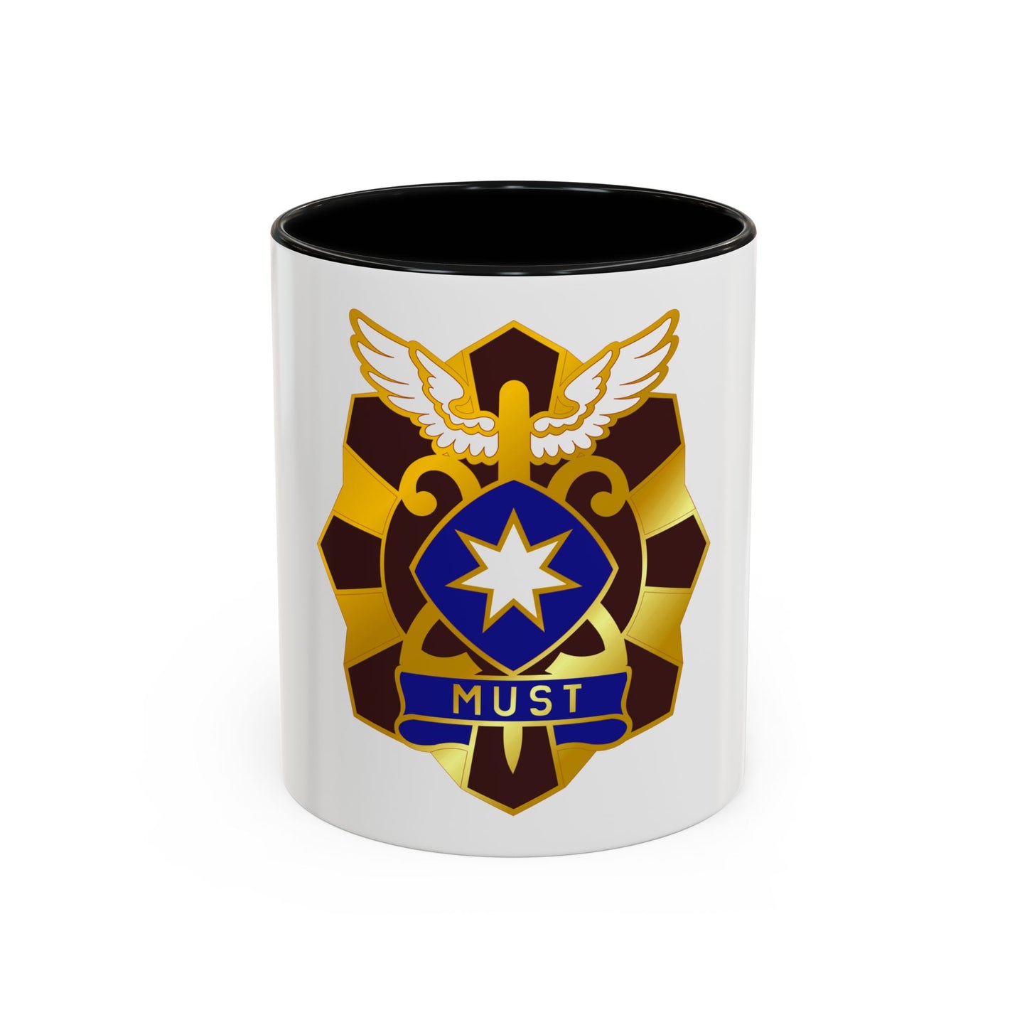 22 Surgical Hospital (U.S. Army) Accent Coffee Mug