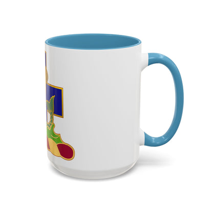 10th Antiaircraft Artillery Automatic Weapons Battalion (U.S. Army) Accent Coffee Mug
