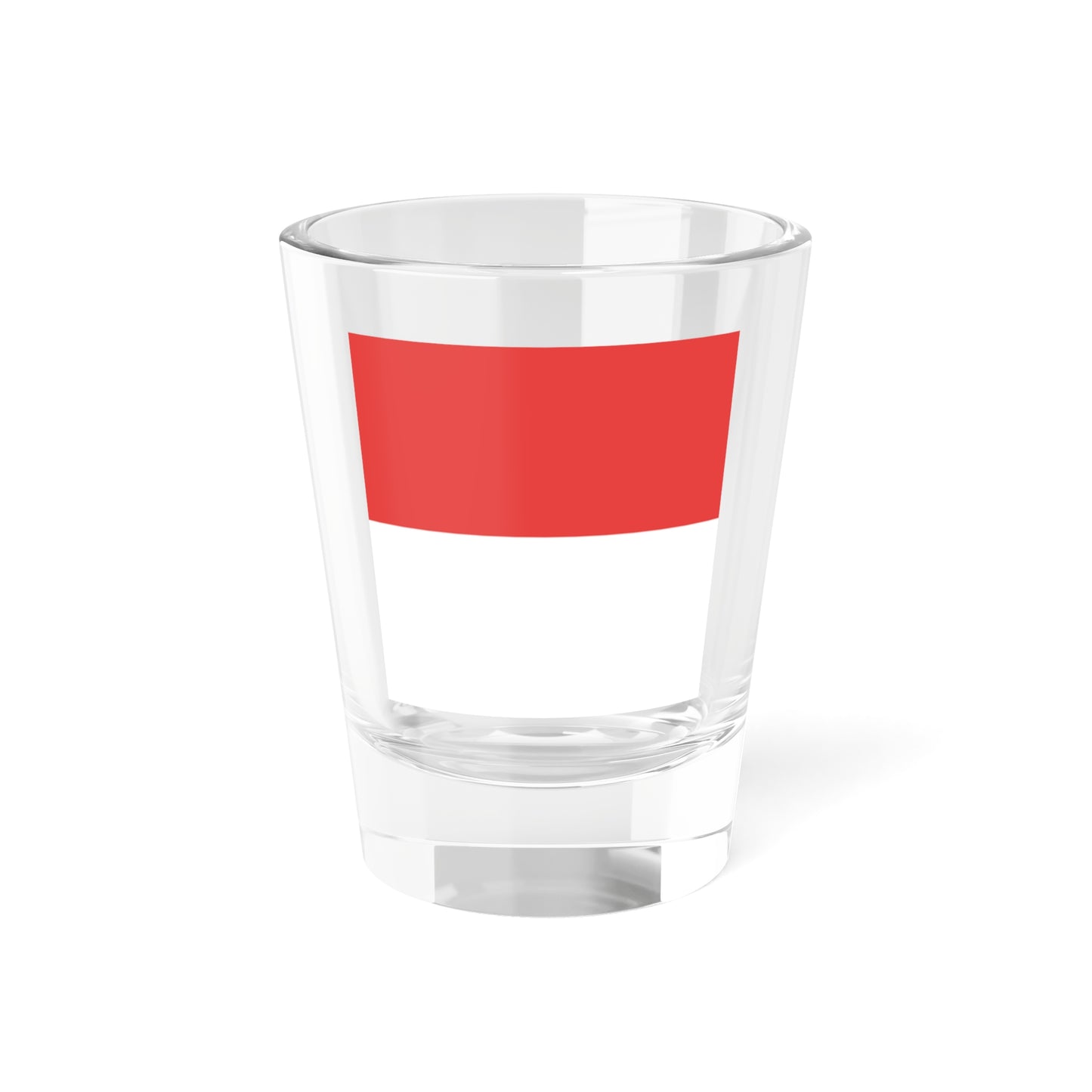Flag of Canton of Solothurn (Switzerland) Shot Glass 1.5oz