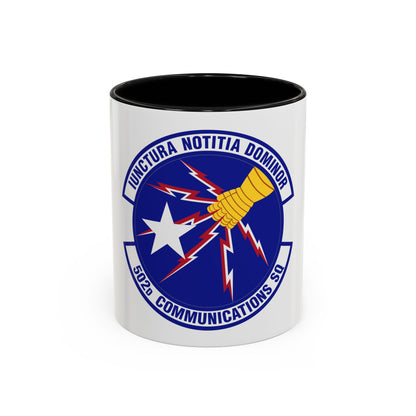 502d Communications Squadron (U.S. Air Force) Accent Coffee Mug