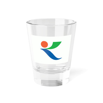 Flag of Kōshi Kumamoto (Japan) Shot Glass 1.5oz