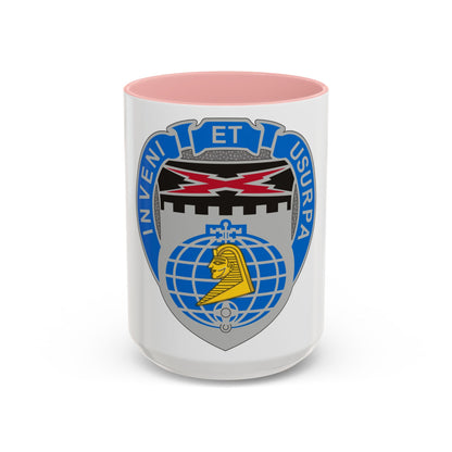 338 Military Intelligence Battalion (U.S. Army) Accent Coffee Mug