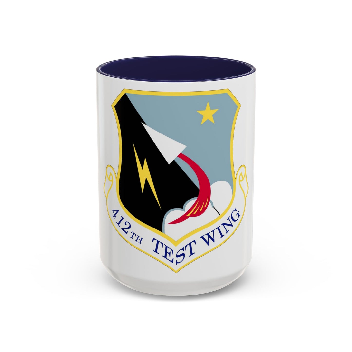 412th Test Wing (U.S. Air Force) Accent Coffee Mug