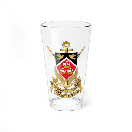 Trinidad and Tobago Defence Force emblem (Trinidad and Tobago) (Coat of Arms) Pint Glass 16oz