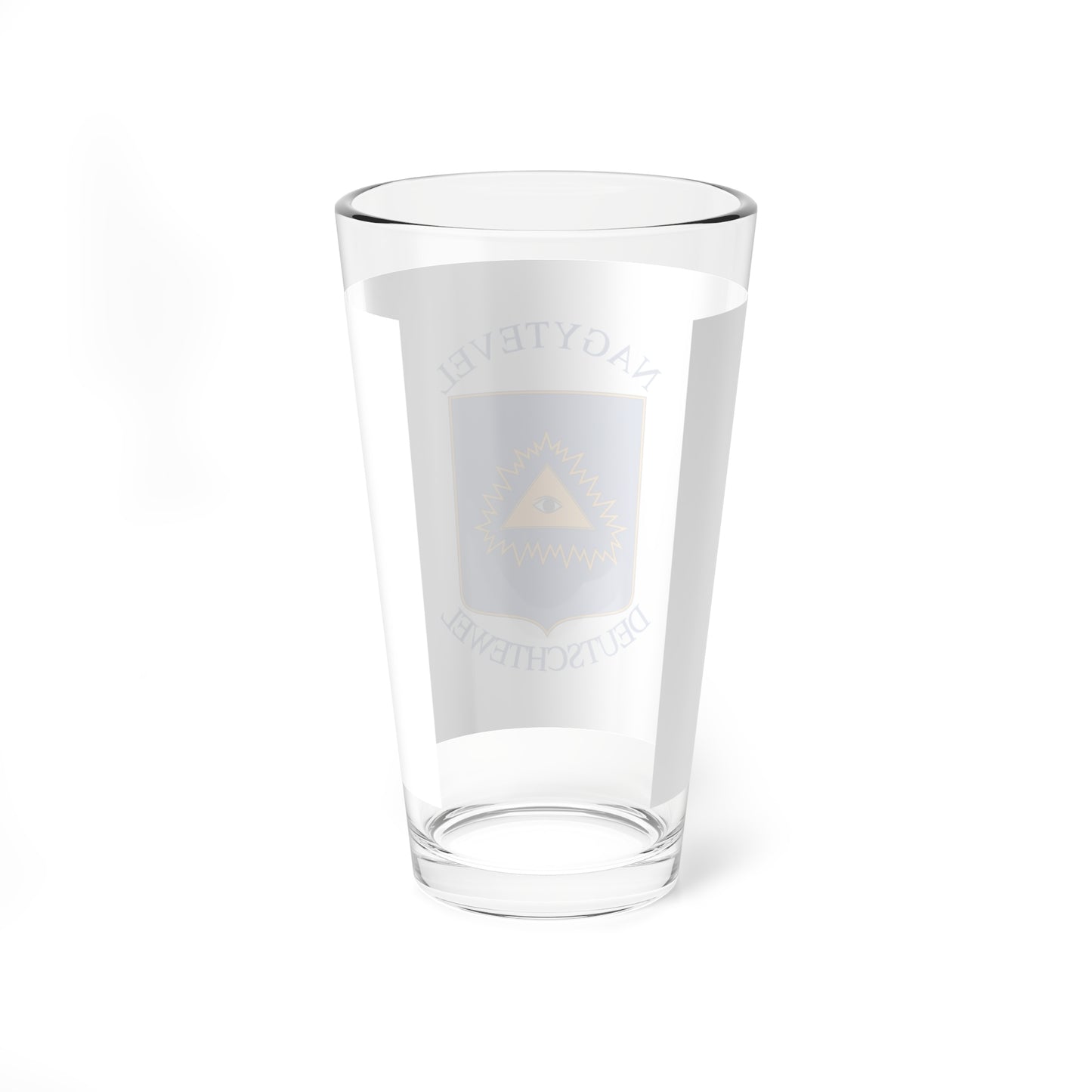 Flag of Nagytevel (Hungary) Pint Glass 16oz