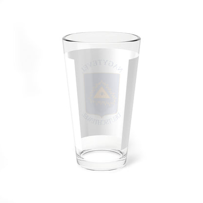 Flag of Nagytevel (Hungary) Pint Glass 16oz