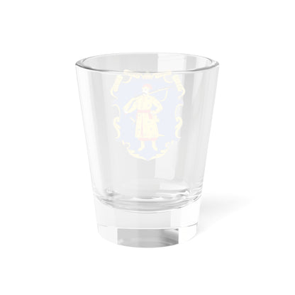 Herb Viyska Zaporozkoho (Ukraine) (Coat of Arms) Shot Glass 1.5oz