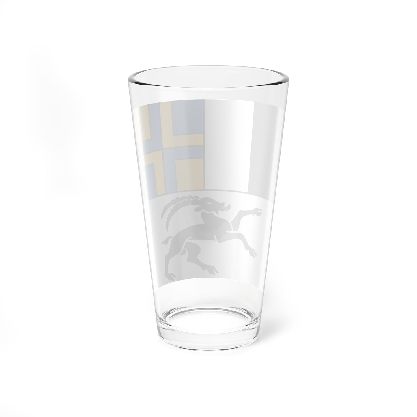Flag of Canton of Graubunden (Switzerland) Pint Glass 16oz