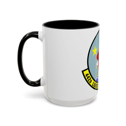 442d Logistics Support Squadron (U.S. Air Force) Accent Coffee Mug