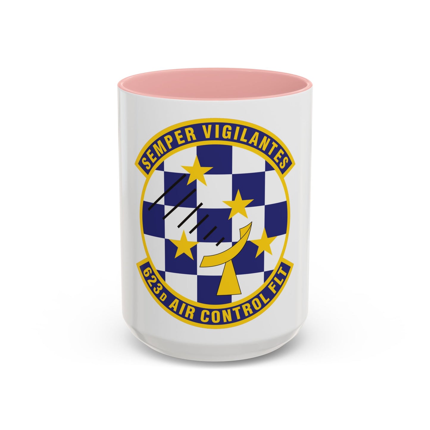 623 Air Control Squadron PACAF (U.S. Air Force) Accent Coffee Mug