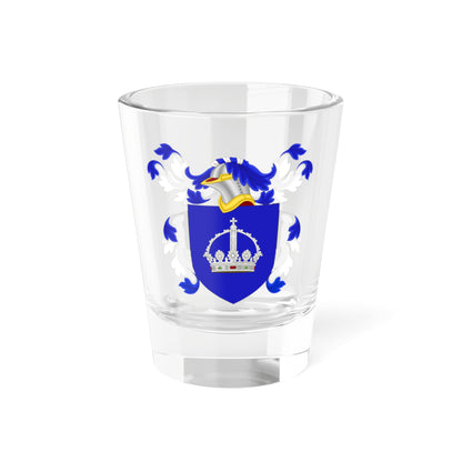 Coat of Arms of John Caspar Crowninshield (United States) (Coat of Arms) Shot Glass 1.5oz