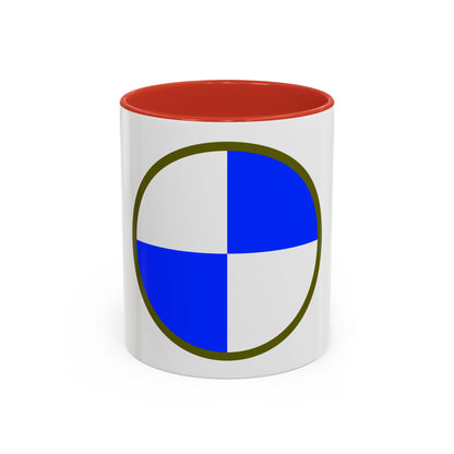 IV Corps (U.S. Army) Accent Coffee Mug
