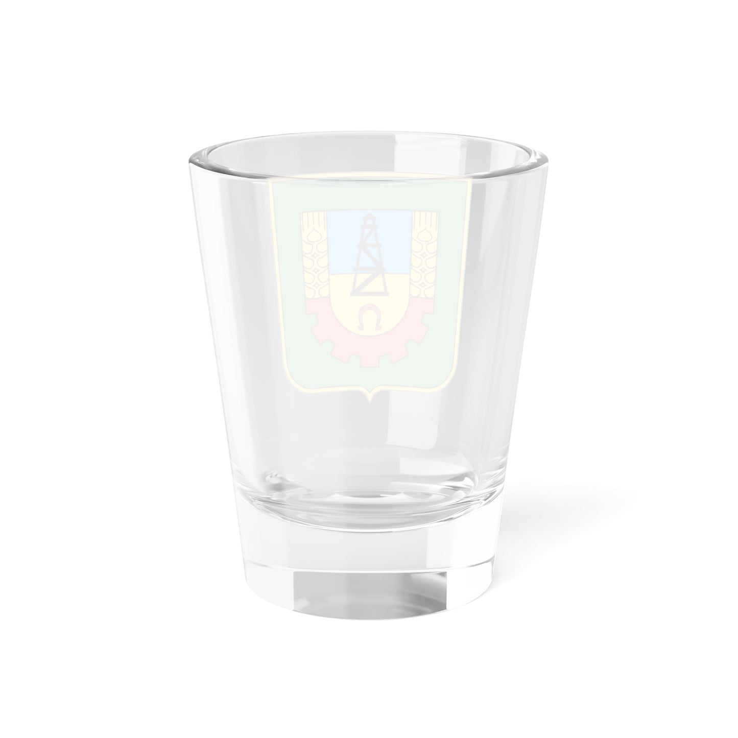 Coat of Arms of Karlivka raion (Ukraine) (Coat of Arms) Shot Glass 1.5oz