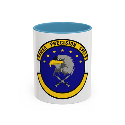 580 Software Engineering Squadron AFMC (U.S. Air Force) Accent Coffee Mug