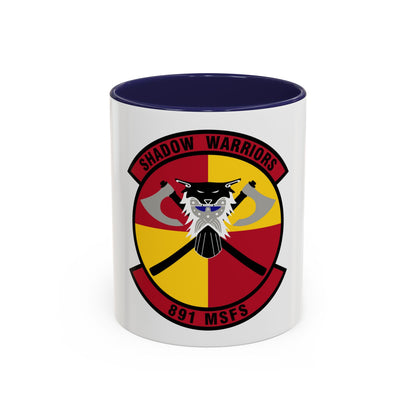 891 Missile Security Forces Squadron AFGSC (U.S. Air Force) Accent Coffee Mug