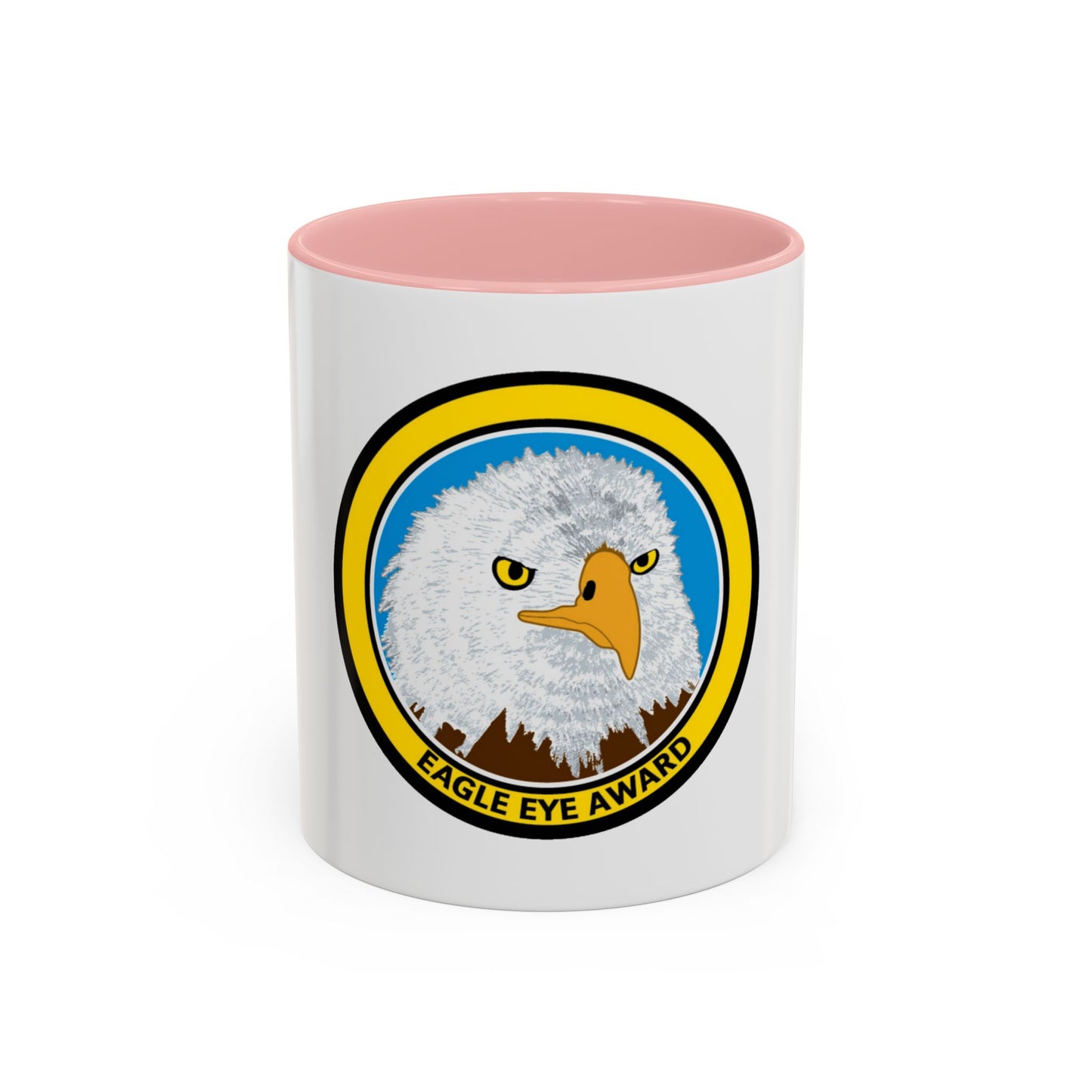 Eagle Eye Award (U.S. Coast Guard) Accent Coffee Mug
