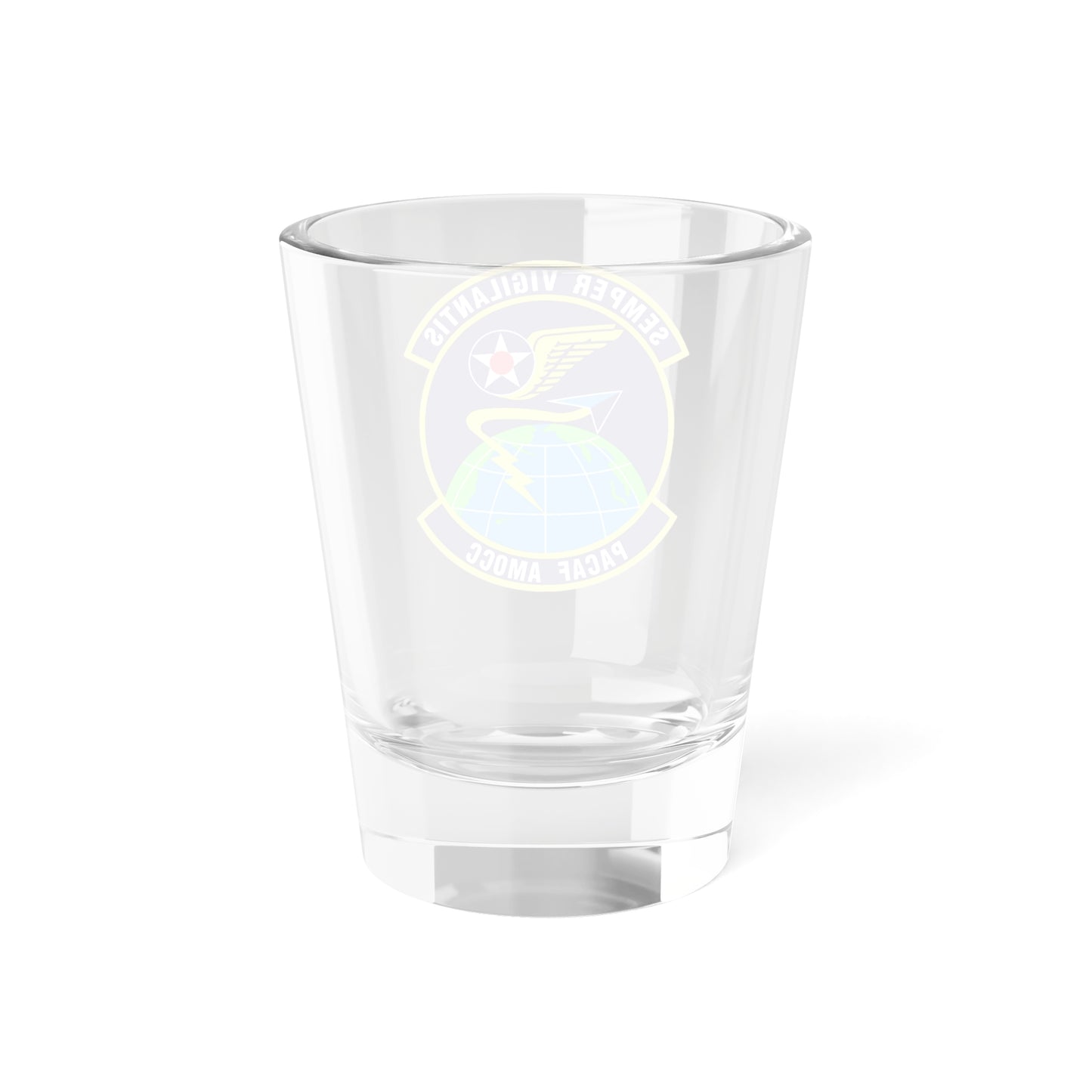 PACAF Air Mobility Operations Control Center (U.S. Air Force) Shot Glass 1.5oz