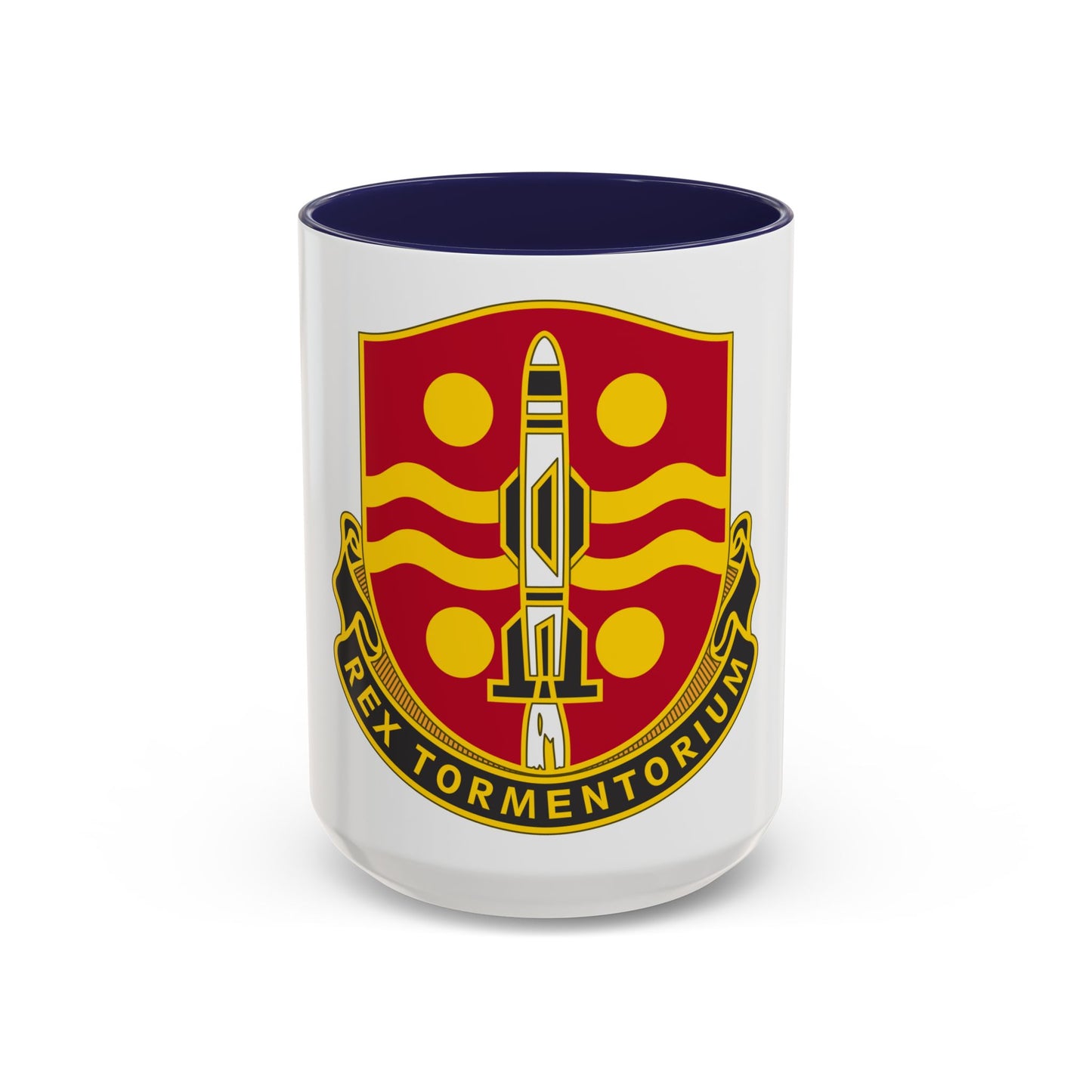 246 Field Artillery Battalion (U.S. Army) Accent Coffee Mug