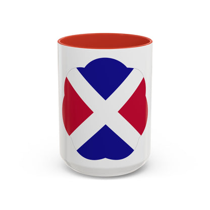 17 Infantry Division (U.S. Army) Accent Coffee Mug