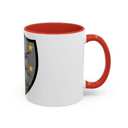 91 Cyber Brigade 2 (U.S. Army) Accent Coffee Mug