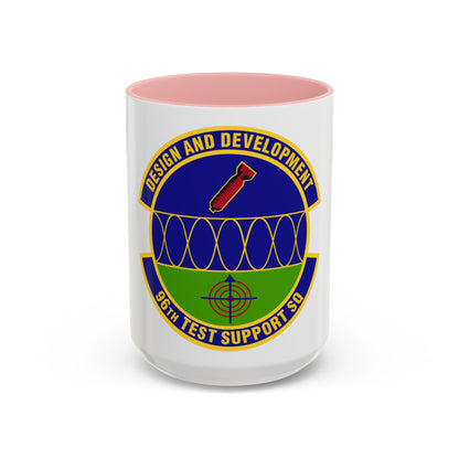 96th Test Support Squadron (U.S. Air Force) Accent Coffee Mug