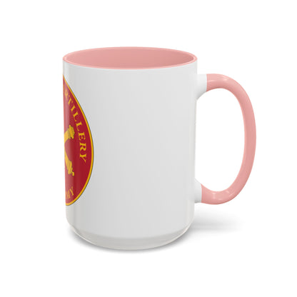 USAADAPLAQUE Air Defense Artillery Branch (U.S. Army) Accent Coffee Mug