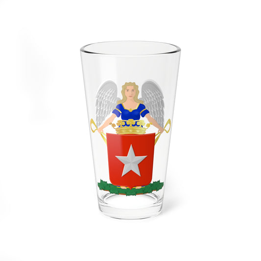 Wapen van Maastricht (Netherlands) (Coat of Arms) Pint Glass 16oz