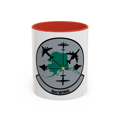 3rd Wing v2 (U.S. Air Force) Accent Coffee Mug